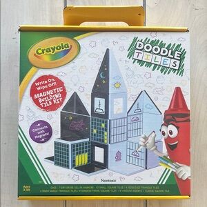 Crayola Doodle Tiles Magnetic Building Set